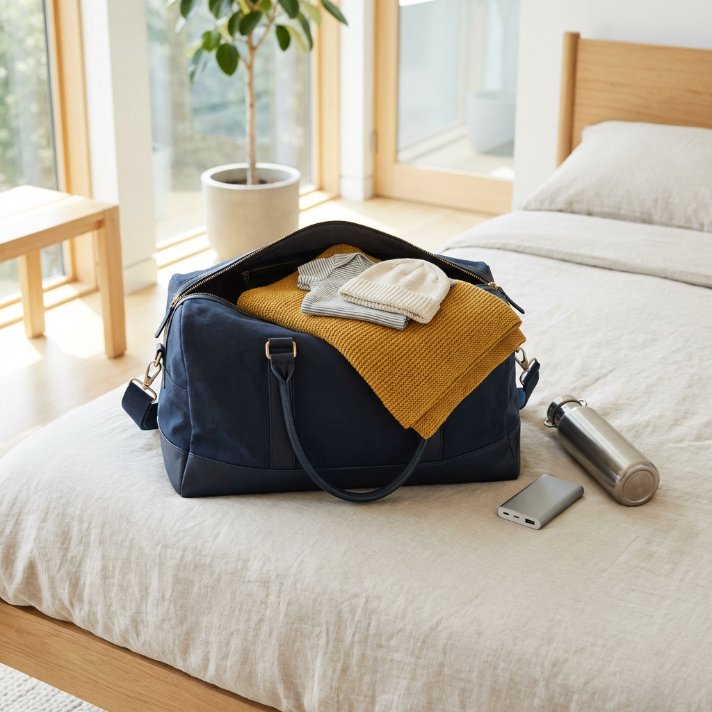 Hospitalstasken: Det skal du have med