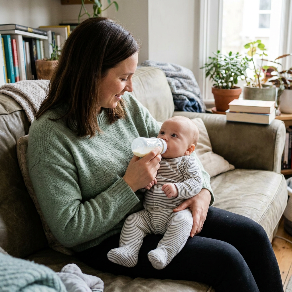 Paced bottle feeding